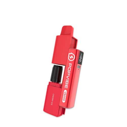 Geekvape Popvibe V5000 Refillable Pod Vape Kit - Cherry Ice