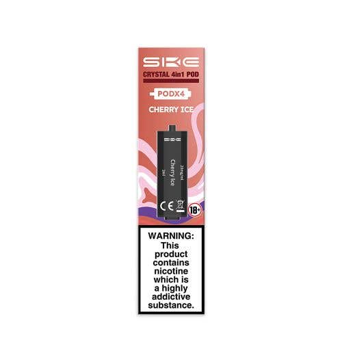SKE Crystal 4in1 Prefilled E-Liquid Pods - Cherry Ice