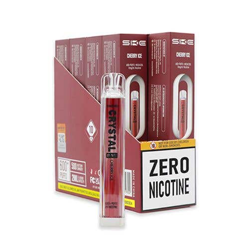 SKE Crystal Bar Disposable Kit 10 x Multipack 0% - Cherry Ice