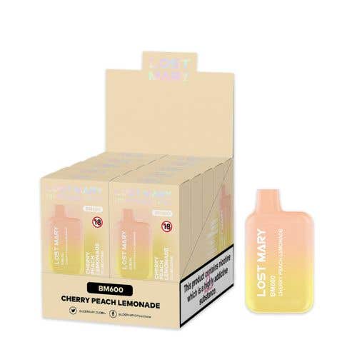 Lost Mary BM600 2% 10 Pack Disposable - Cherry Peach Lemonade