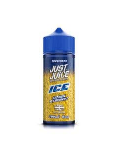 Just Juice ICE Citron & Coconut 100ml Shortfill E-Liquid