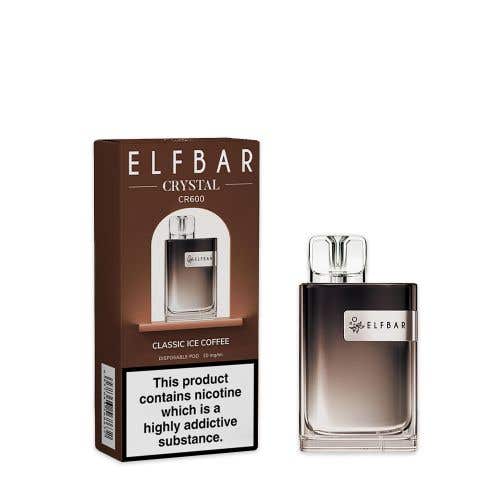 Elf Bar Crystal CR600 Disposable Vape Kit - Classic Ice Coffee
