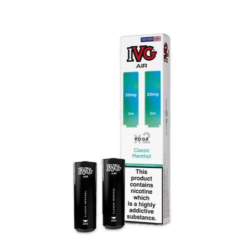 IVG Air Replacement Prefilled Pods - Classic Menthol
