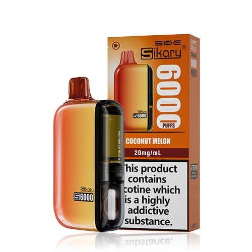 SKE Sikary S6000 Disposable Vape Kit - Coconut Melon