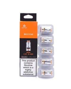 Coil Geekvape Replacement B-Coils Five Pack / B0.3ohm (Direct Lung Vaping)