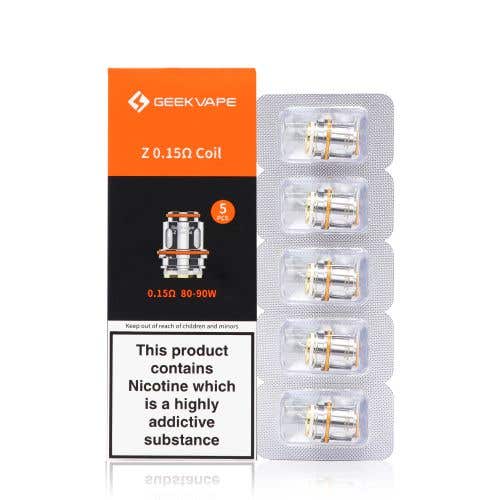 Geekvape Replacement Z-Coils - Five Pack, Z0.15ohm
