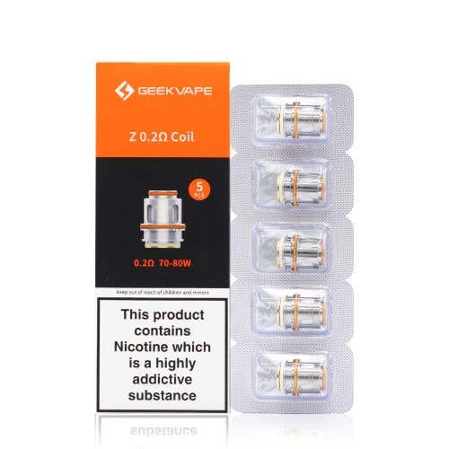 Geekvape Replacement Z-Coils - Five Pack, Z0.2ohm