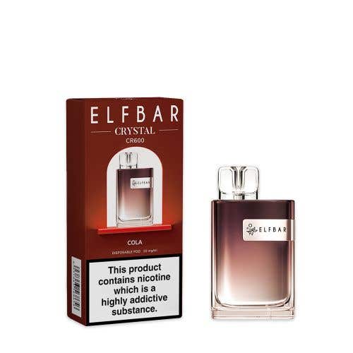 Elf Bar Crystal CR600 Disposable Vape Kit - Cola