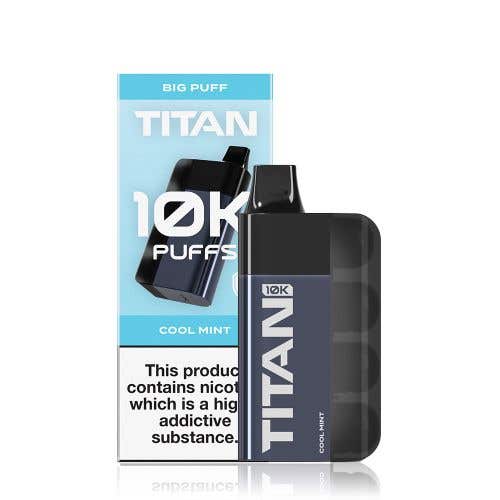 Titan 10K Rechargeable Disposable Kit - Cool Mint