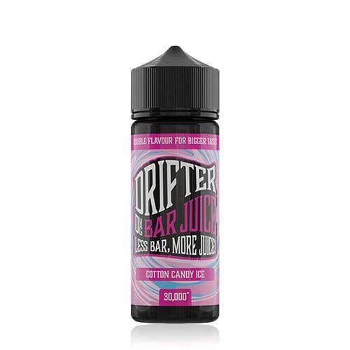 Drifter Bar Juice 100ml Short Fill E-Liquid - Cotton Candy Ice