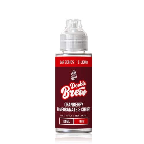 Ohm Brew Double Brew Bar Series Cranberry Pomegranate & Lime 100ml Shortfill