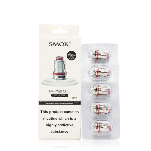 SMOK RPM 2 Replacement Coils - Five Pack, 0.25 ohm DC DTL
