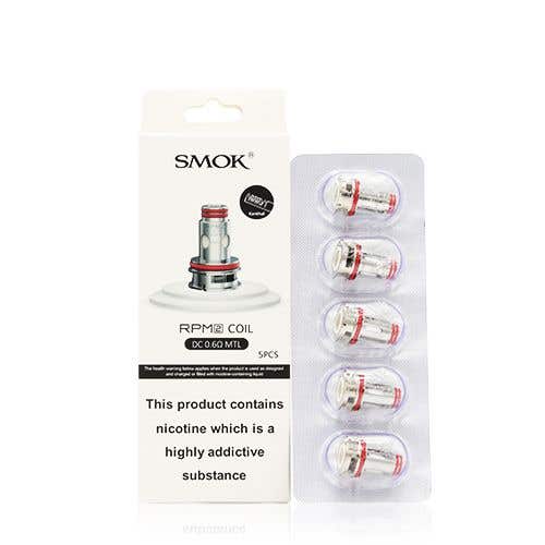 SMOK RPM 2 Replacement Coils - Five Pack, DC 0.6ohm MTL