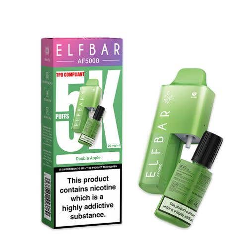 Elf Bar AF5000 Disposable Kit - 20mg - Double Apple