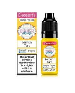 E-Liquid Dinner Lady 50/50 Desserts Lemon Tart 10ml / 3mg