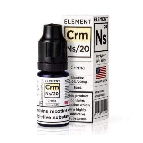 E-Liquid Element Crema Nic Salt