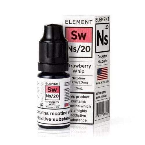 E-Liquid Element Strawberry Whip Nic Salt