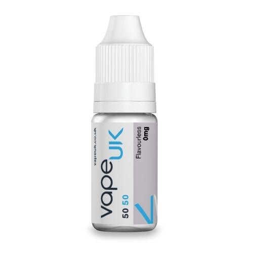 E-Liquid Vape UK 50/50 Flavourless 0 mg