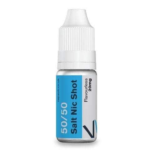 E-Liquid Vape UK 50/50 Nicotine Salt Shot 10ml 20mg