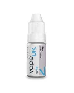 E-Liquid Vape UK 50/50 Vanilla Cream 0mg