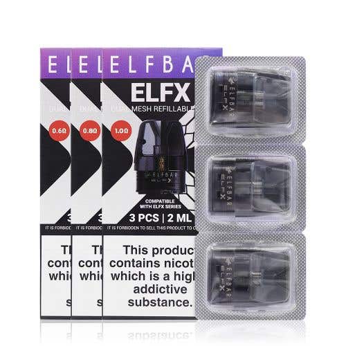 Elf Bar ELFX Replacement Vape Pods - Group Image
