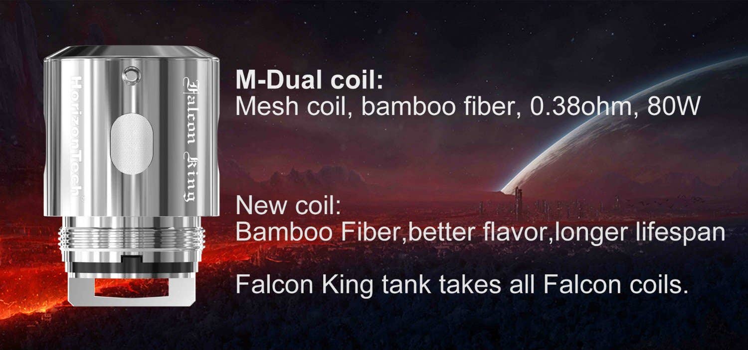Horizon tech falcon dual coil version