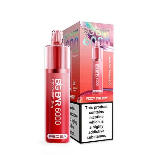 FEOBA Big Bar 6000 Disposable Vape Kit - Fizzy Cherry