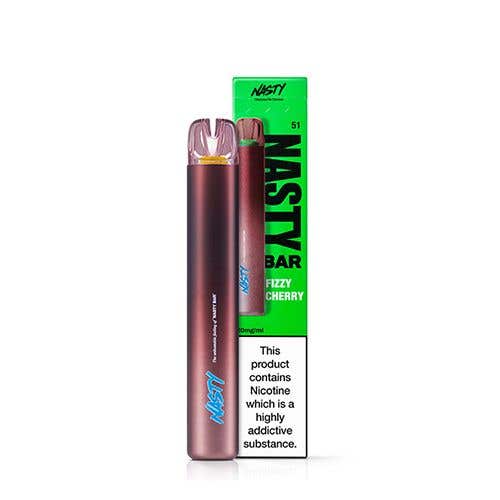 Nasty Bar Fizzy Cherry Disposable Vape Kit