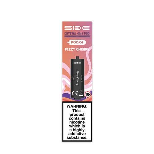 SKE Crystal 4in1 Prefilled E-Liquid Pods - Fizzy Cherry