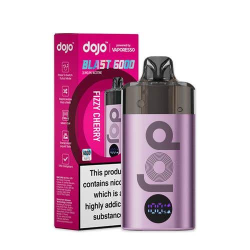 Vaporesso Dojo Blast 6000 Prefilled Pod Kit - Fizzy Cherry