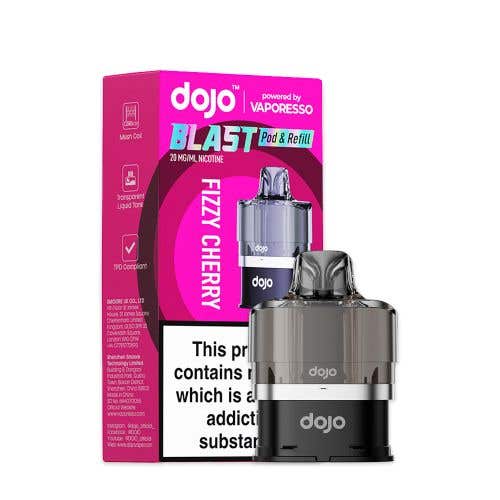 Vaporesso Dojo Blast 6000 Prefilled Vape Pods - Fizzy Cherry