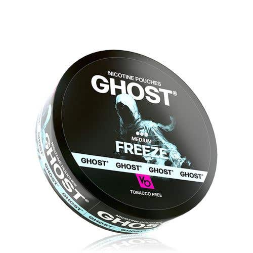 Vapes Bars Ghost Nicotine Pouches - Freeze - 16mg Medium