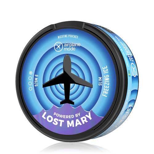 Lost Mary Airplane Mode 9mg Nicotine Pouches - Freezing Ice