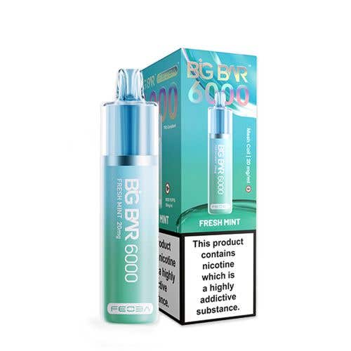 FEOBA Big Bar 6000 Disposable Vape Kit - Fresh Mint