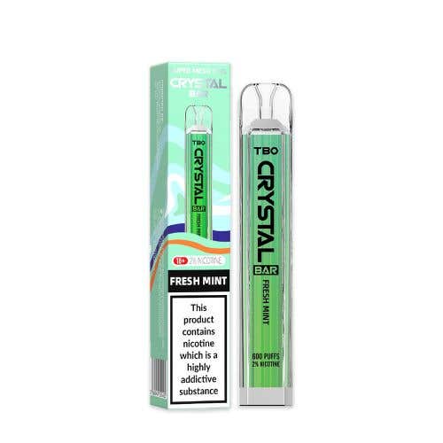 TBO Crystal Bar Disposable Vape Kit - Fresh Mint