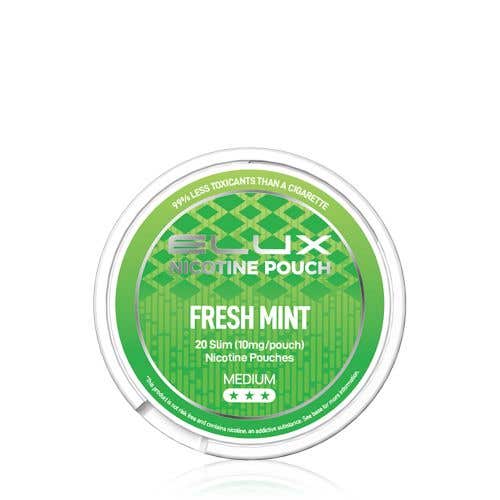 Elux 10mg Nicotine Pouches - Fresh Mint