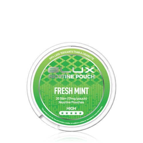 Elux Nicotine Pouches - 17mg per pouch High - Fresh Mint