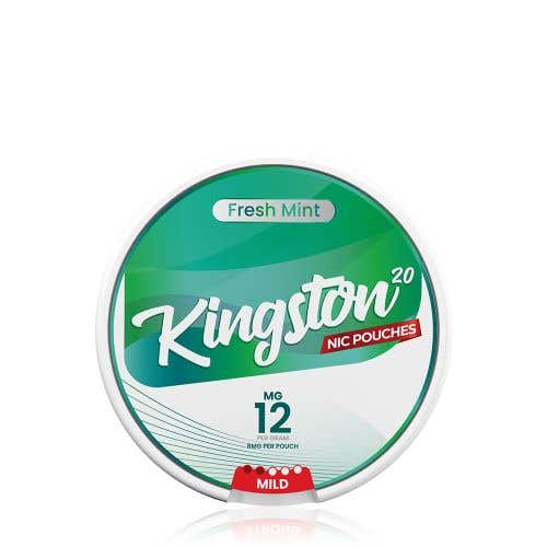 Kingston Nicotine Pouches - 8mg Mild - Fresh Mint