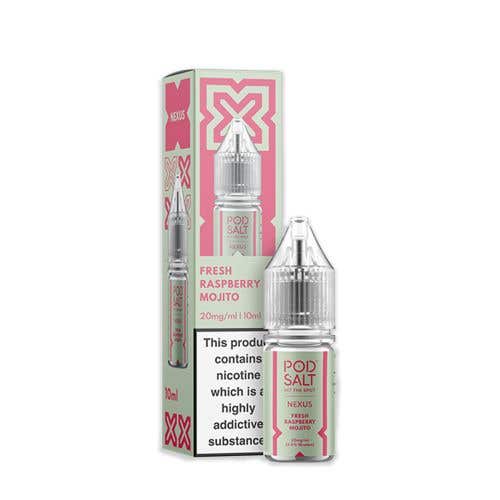 Pod Salt Nexus Fresh Raspberry Mojito Nic Salt E-Liquid