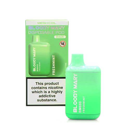 Bloody Mary BM600 Disposable Kit - 20mg - Freshmint