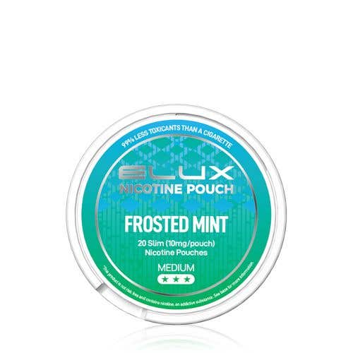 Elux 10mg Nicotine Pouches - Frosted Mint