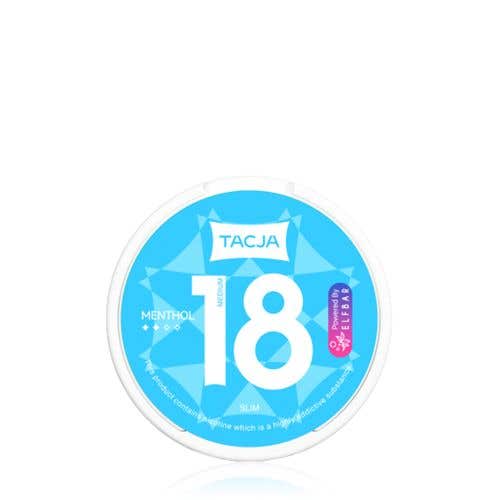 Elf Bar Tacja Nicotine Pouches - Frozen Menthol - 18mg