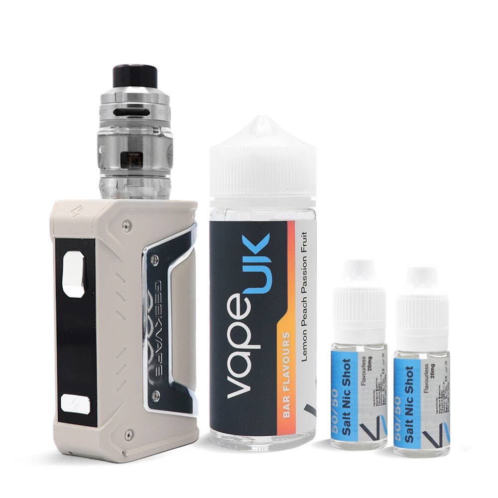 Geekvape L200 Device with Vape UK Shortfill and Nic Shot Geekvape L200 Device with Vape UK Shortfill and Nic Shot