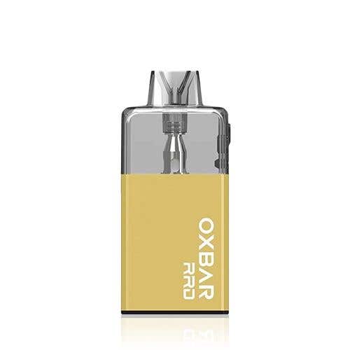 Oxva Oxbar RRD Refillable Rechargable Disposable Vape Kit - Golden