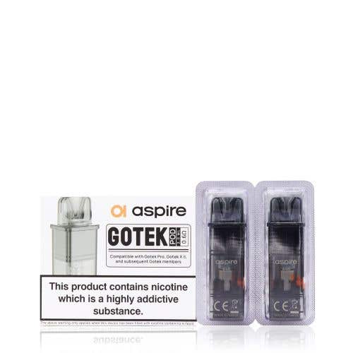Aspire Gotek Replacement Pods - 0.6ohm Mesh