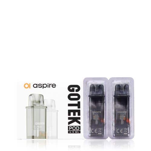 Aspire Gotek Replacement Pods - 0.8ohm Mesh