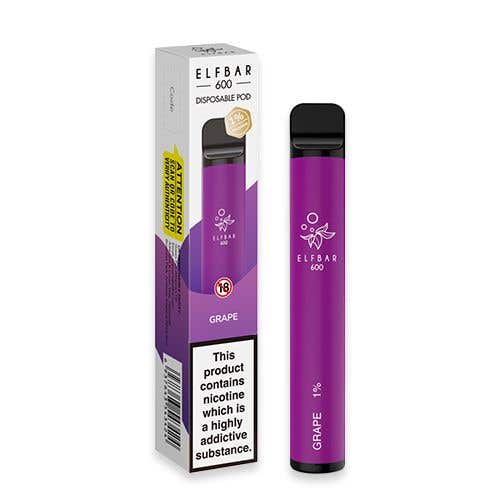 Elf Bar 600 Disposable Kit - Grape