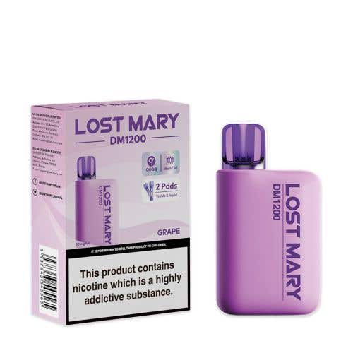 Lost Mary DM1200 Disposable Kit - 20mg - Grape