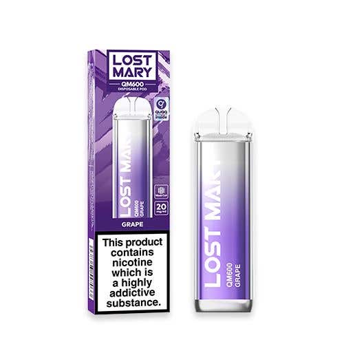 Lost Mary QM600 Disposable Vape Kit - Grape