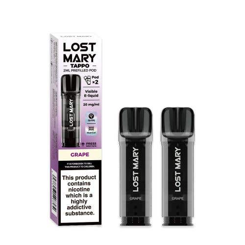 Lost Mary Tappo Prefilled Pods - Grape